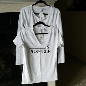 H&M Bundle 2 T-shirts !! Brand New